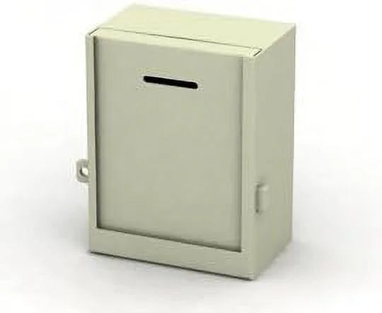 Lockable Wall-Mounting Metal Donation Box with Side Lock G4149