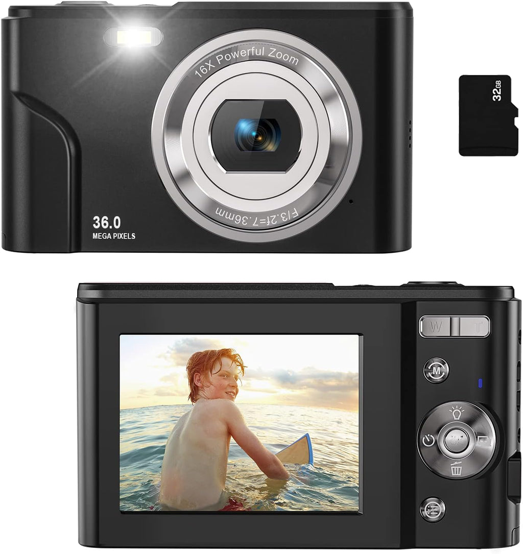 Kids Digital Camera with 32GB SD Card X9028