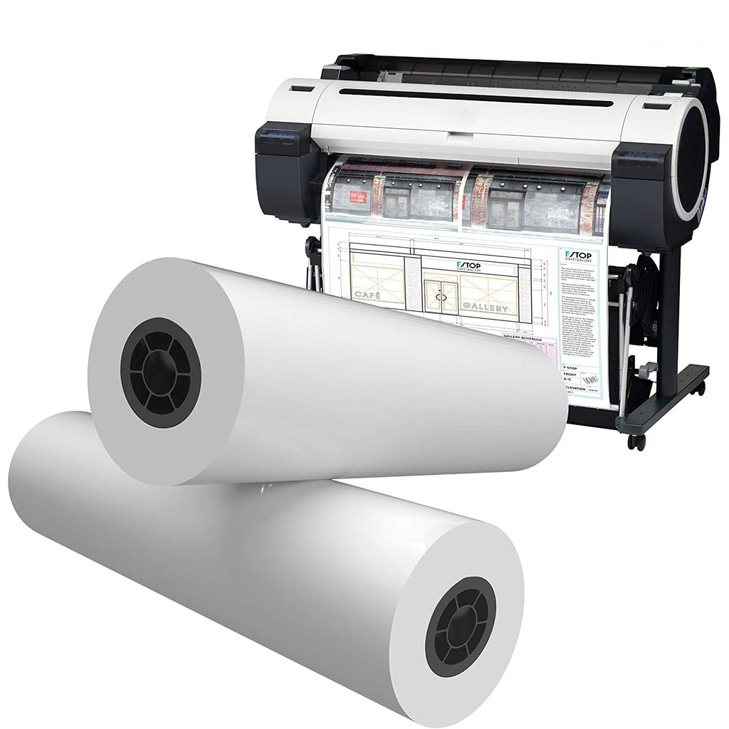 20# Inkjet Bond Wide Format Roll Carton of 4 Rolls A90621