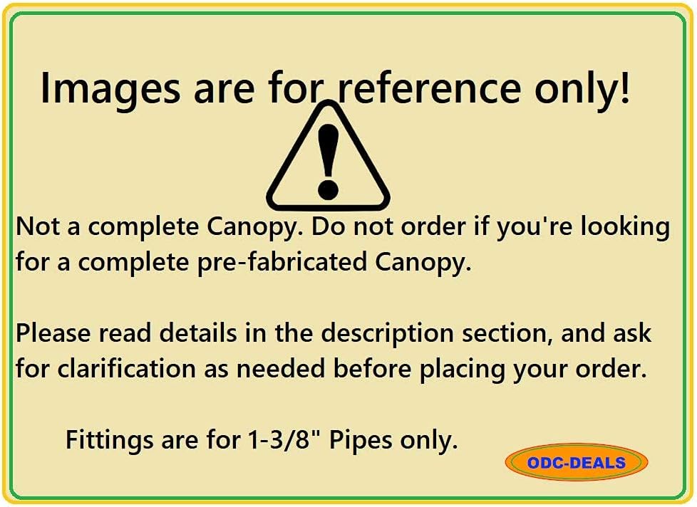 Canopy Fittings Kit 6-Leg-9pc P395000