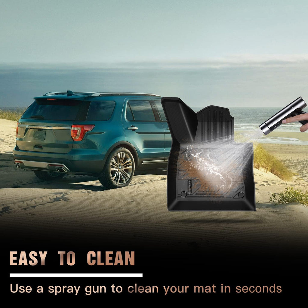 All-Weather Car Floor Mats Front and 2nd Row O551