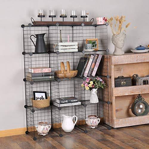 12 Cube Wire Storage Organizer A42239