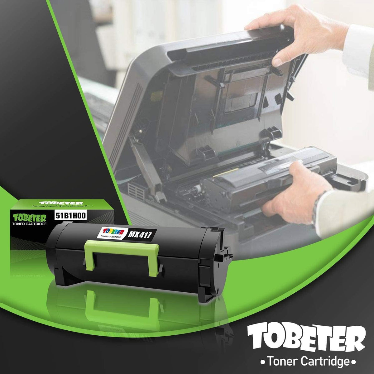 Remanufactured Toner Cartridge Replacement 1 Pack P395