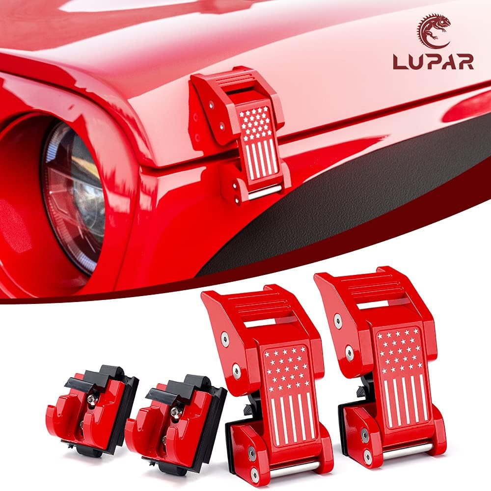 Aluminum Hood Latches Pack of 2 C921