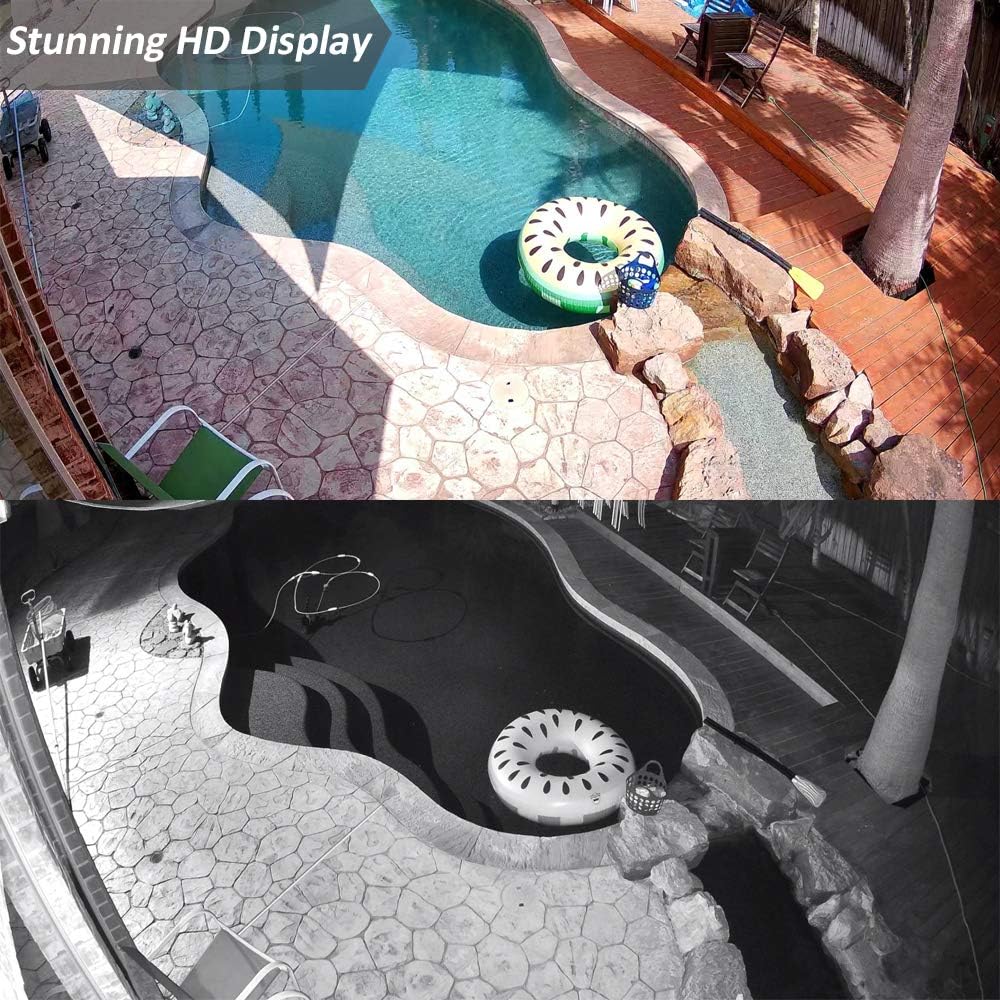 4K 8MP PoE IP Bullet Camera, 3.6mm Fixed Lens, H.265, IP66 Waterproof M78431