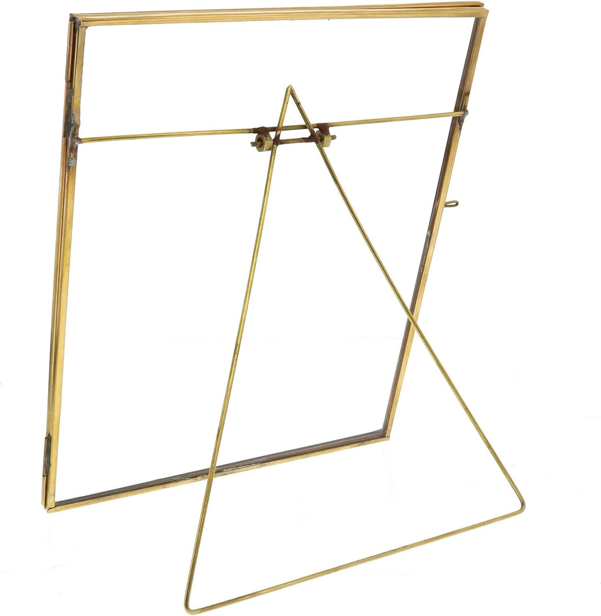 Metal Vertical Easel Frame with Glass Panel A3642