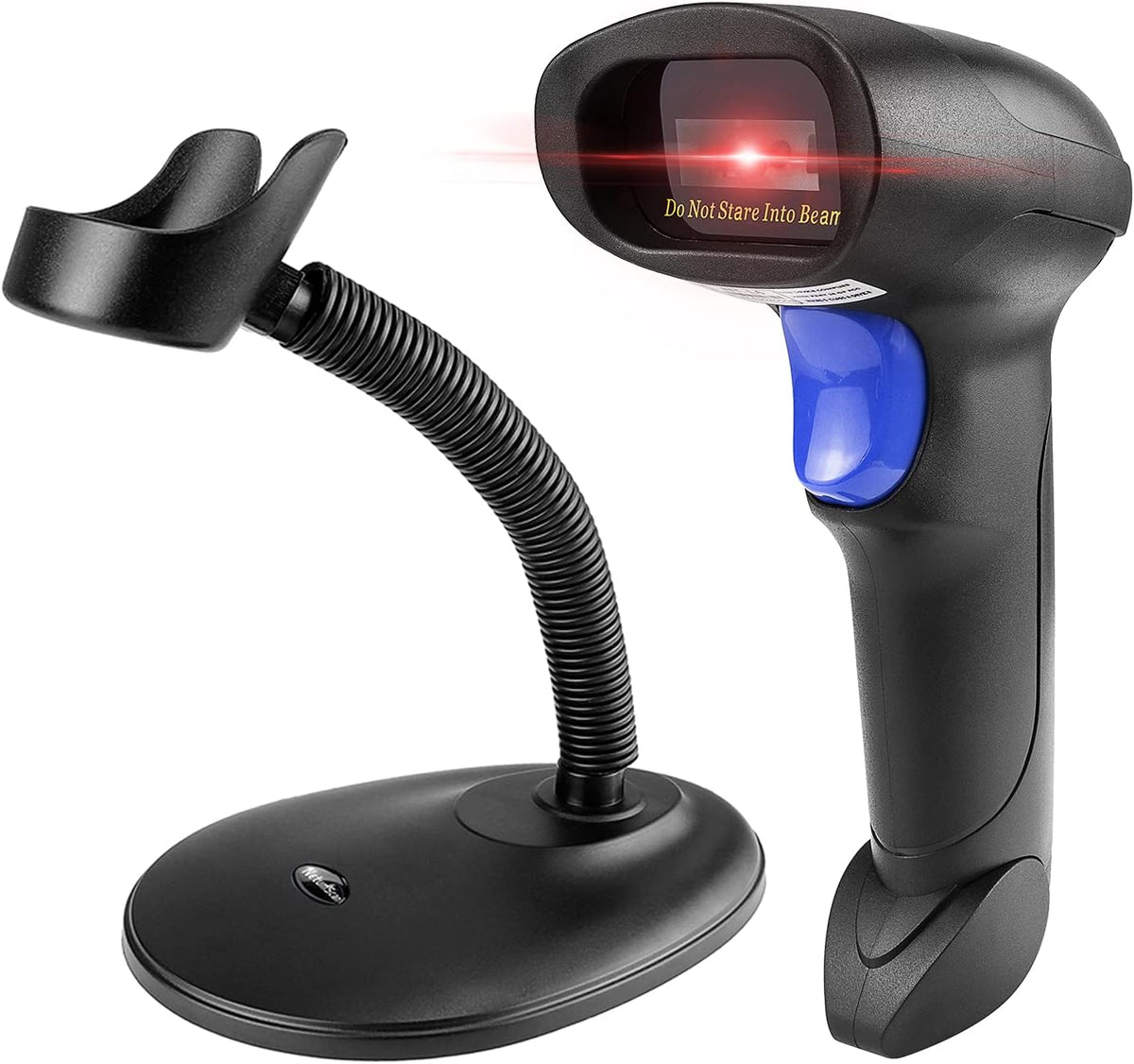 Wireless 1D 2D Barcode Scanner with Stand M1216