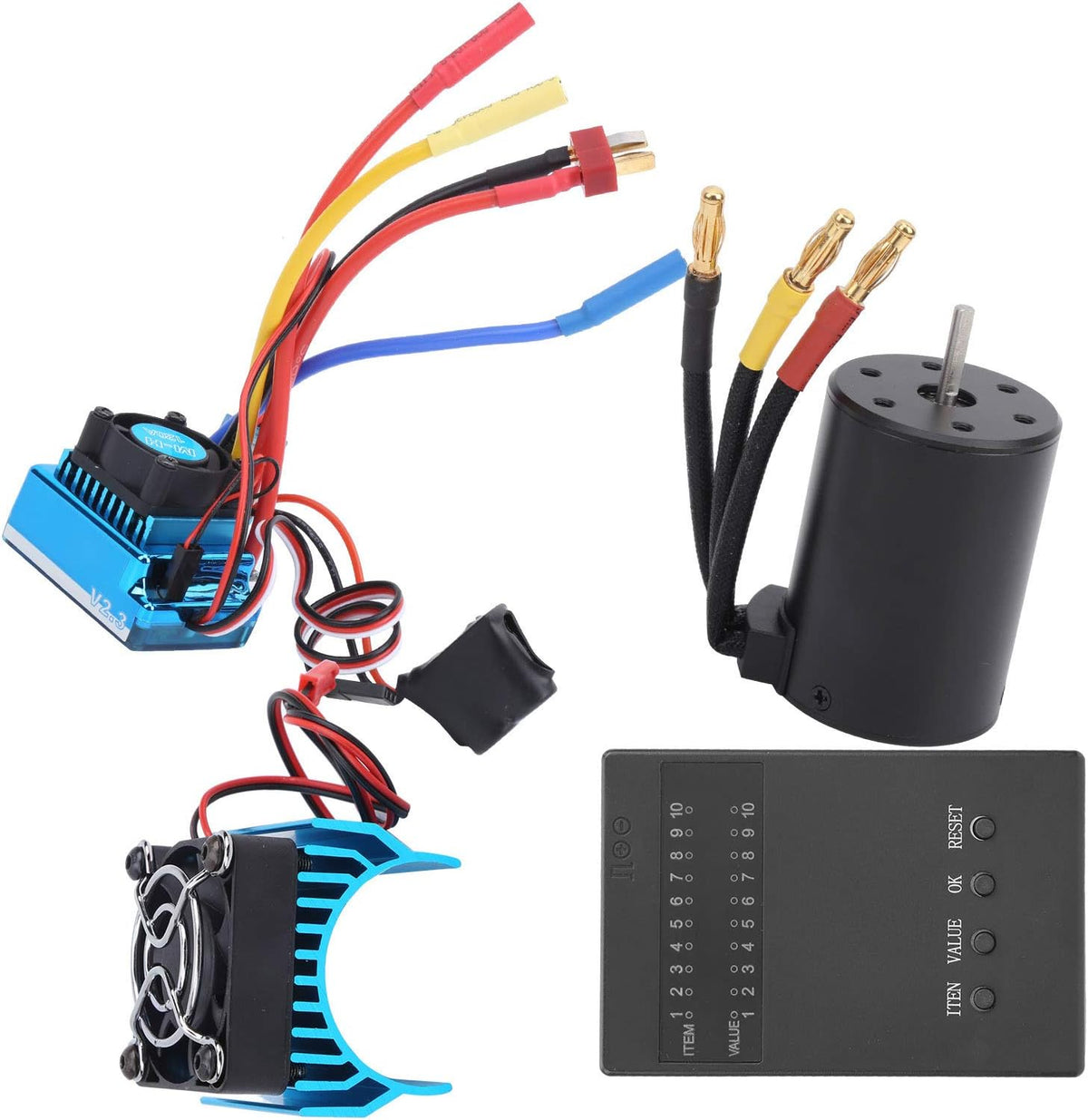 3650 Motor 2300KV 120A Brushless ESC RC Drive System Set G3376