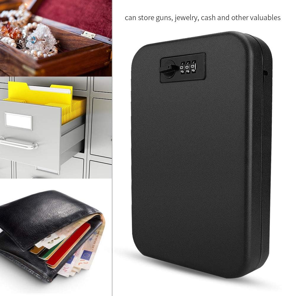 Portable Fireproof Waterproof Security Case with Key Lock S6692