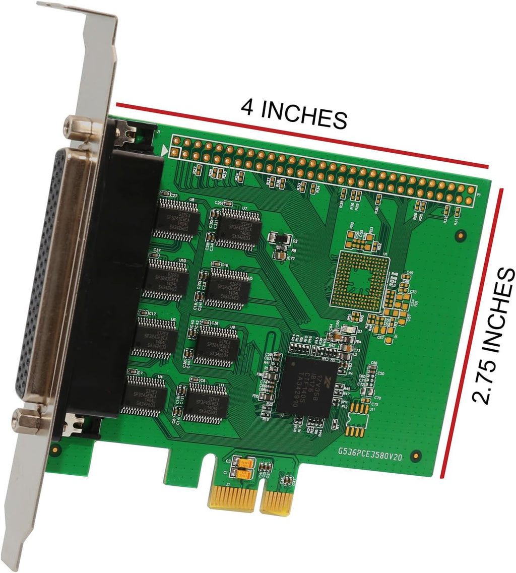 8 Port PCI-Express Serial Card E4978