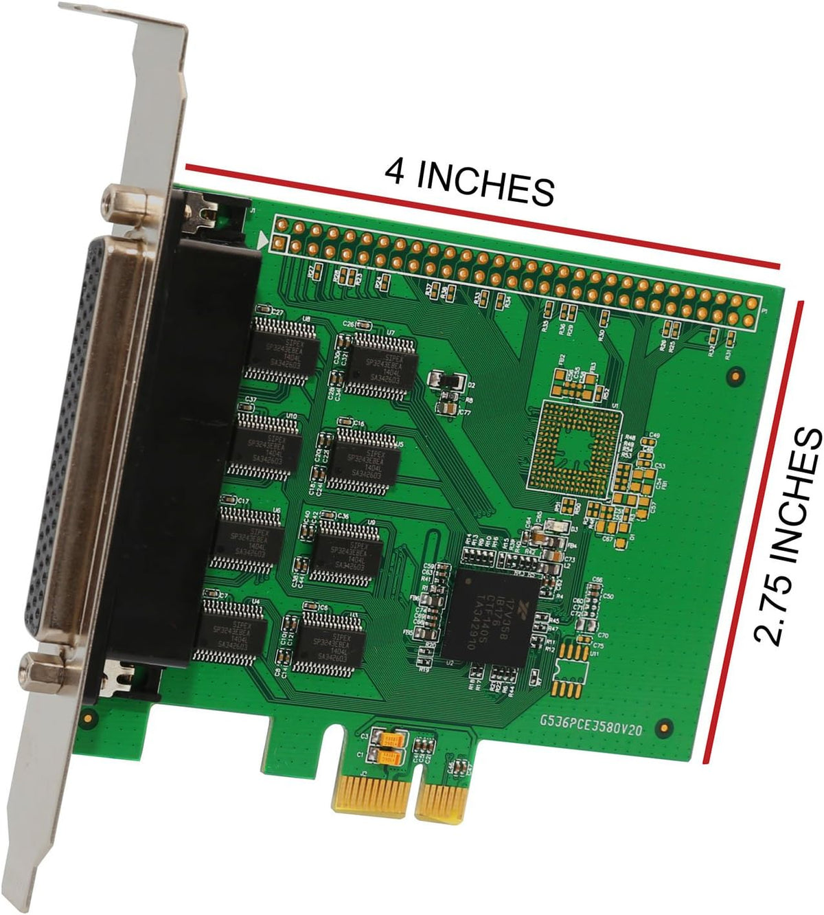 8 Port PCI-Express Serial Card E4978