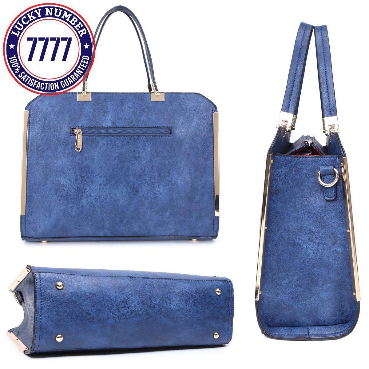 Black Laptop Briefcase Handbag with Matching Wallet N95859