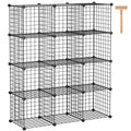 12 Cube Wire Storage Organizer A42239