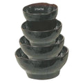 Black 10 oz Melamine Rice Bowl D687