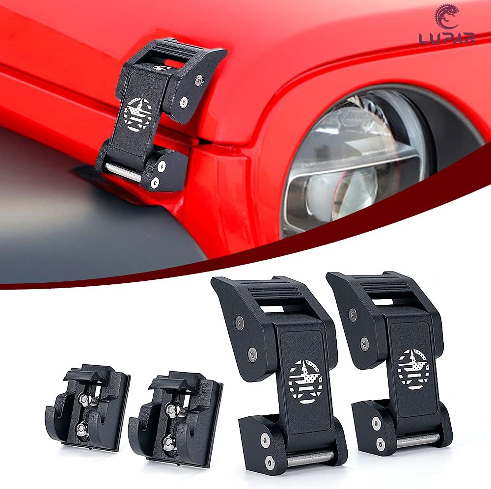 Aluminum Hood Latches Pack of 2 C921