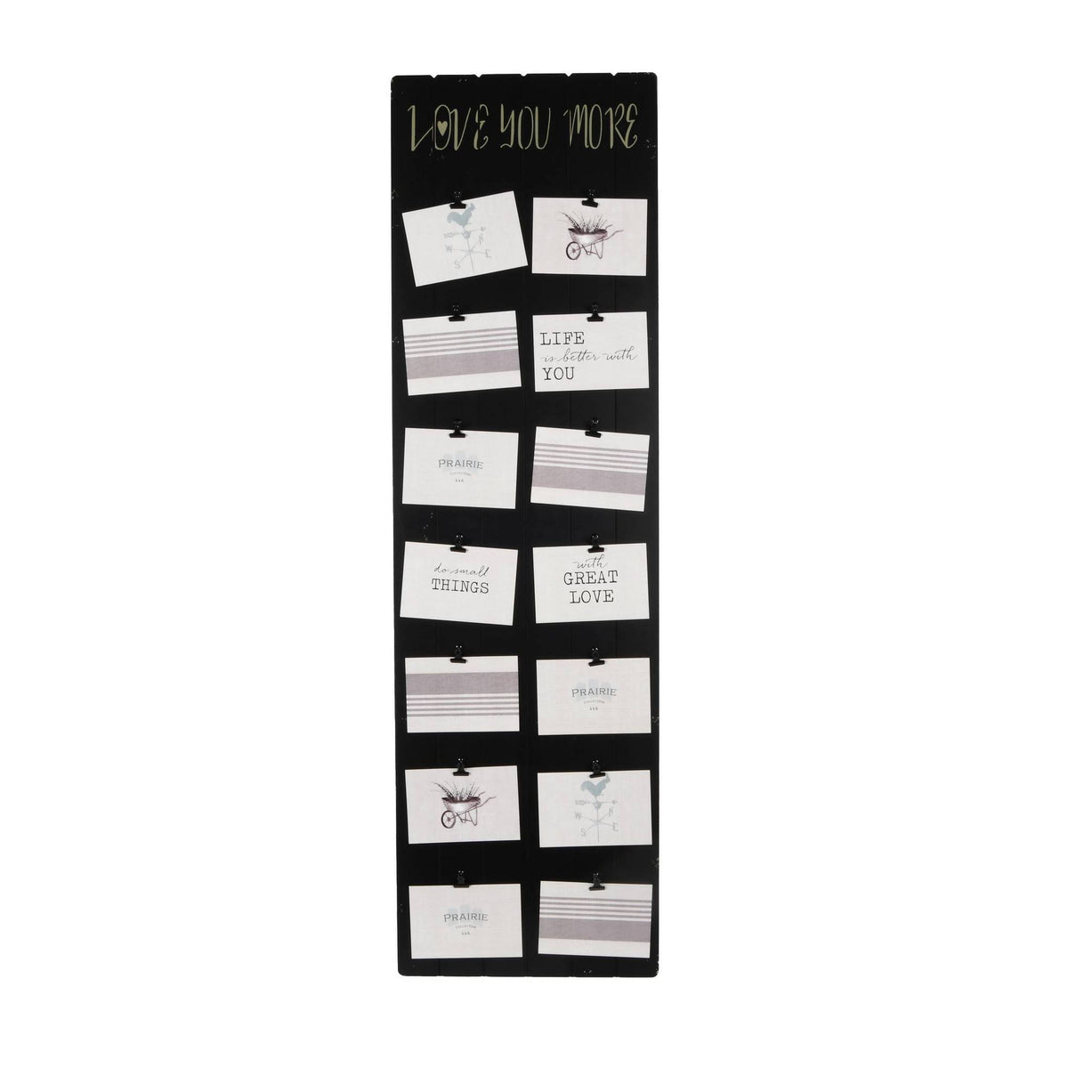Black 14-Opening Clip Collage Frame X389243