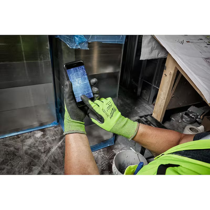 Cut Resistant Polyurethane Dipped Work Gloves T158