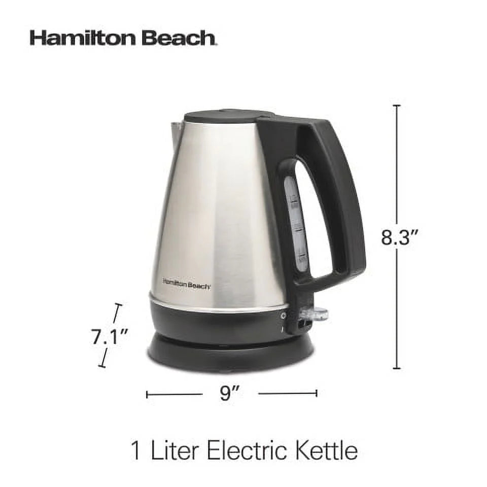 1 Liter Stainless Steel Electric Kettle P320