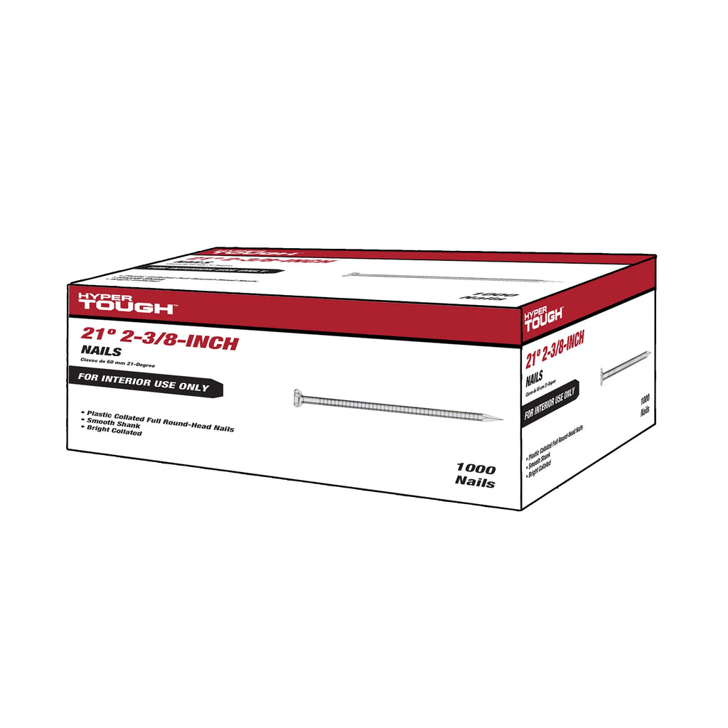 2-3/8 in. 21-Degree Framing Nails 1000-Count X137