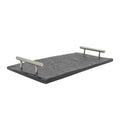 Marble Tray with Silver Handle G315