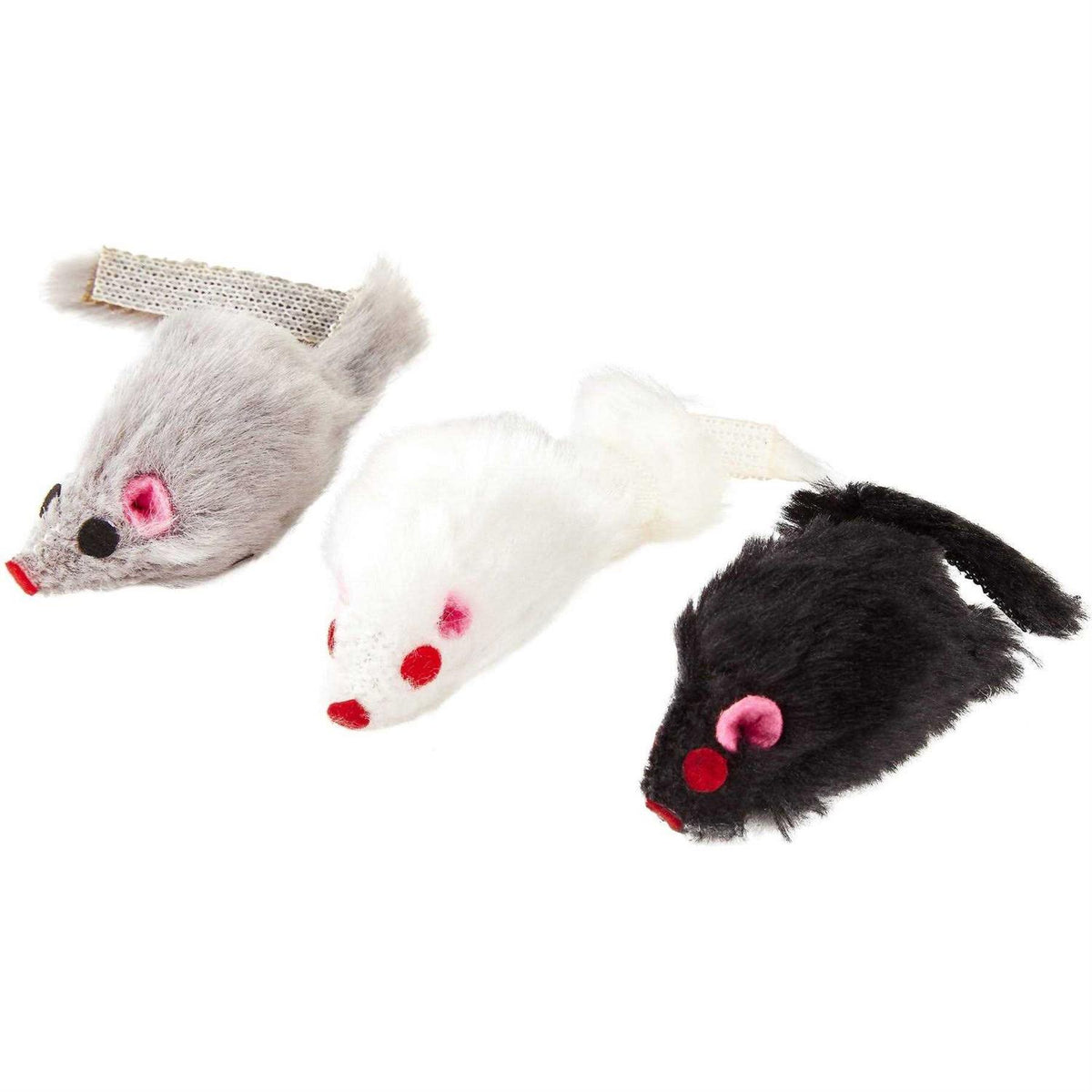 Fur Mice Cat Toys with Rattling Sounds I588161