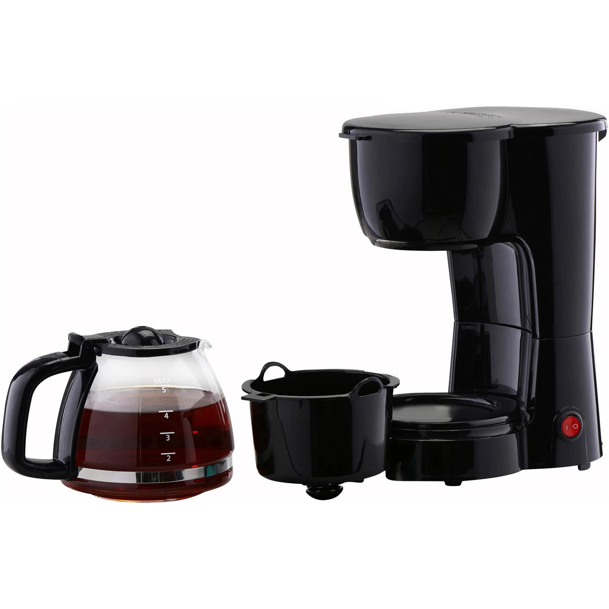 Black 5-Cup Drip Coffee Maker J365