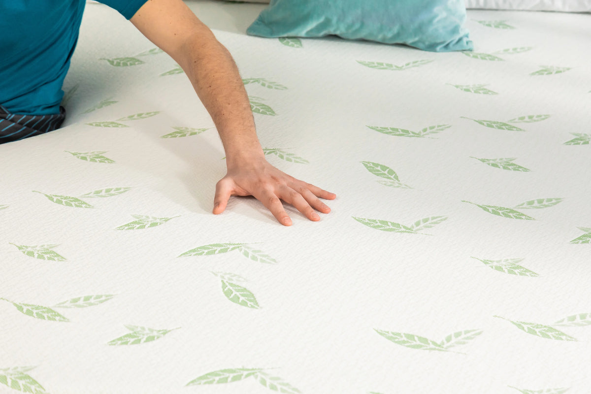 Queen Size Green Tea Infused Memory Foam Mattress F983968