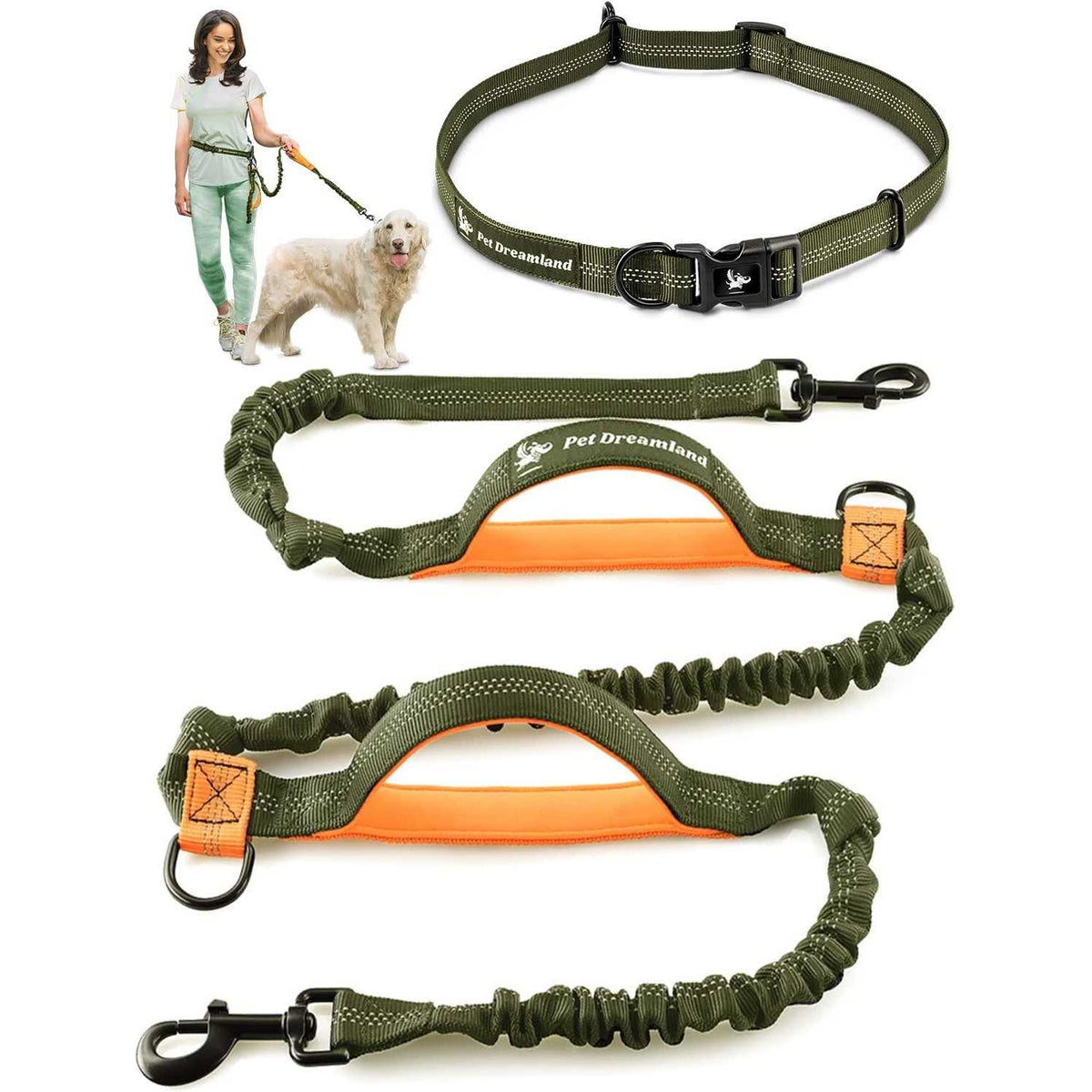 Hands Free Dog Leash E33606