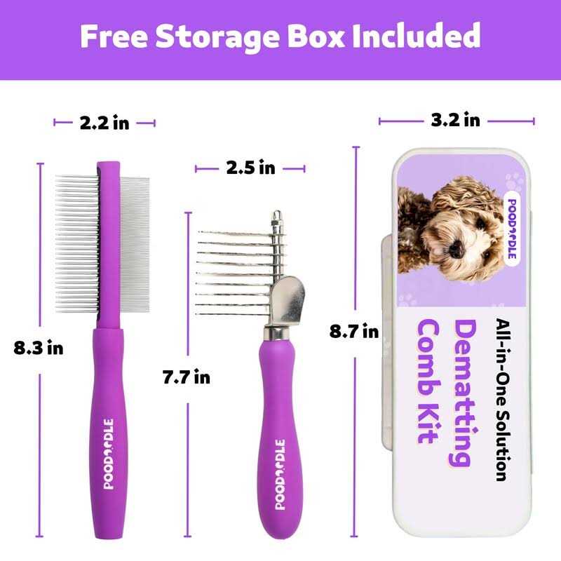 Dematting Comb Kit for Dogs & Cats B7044