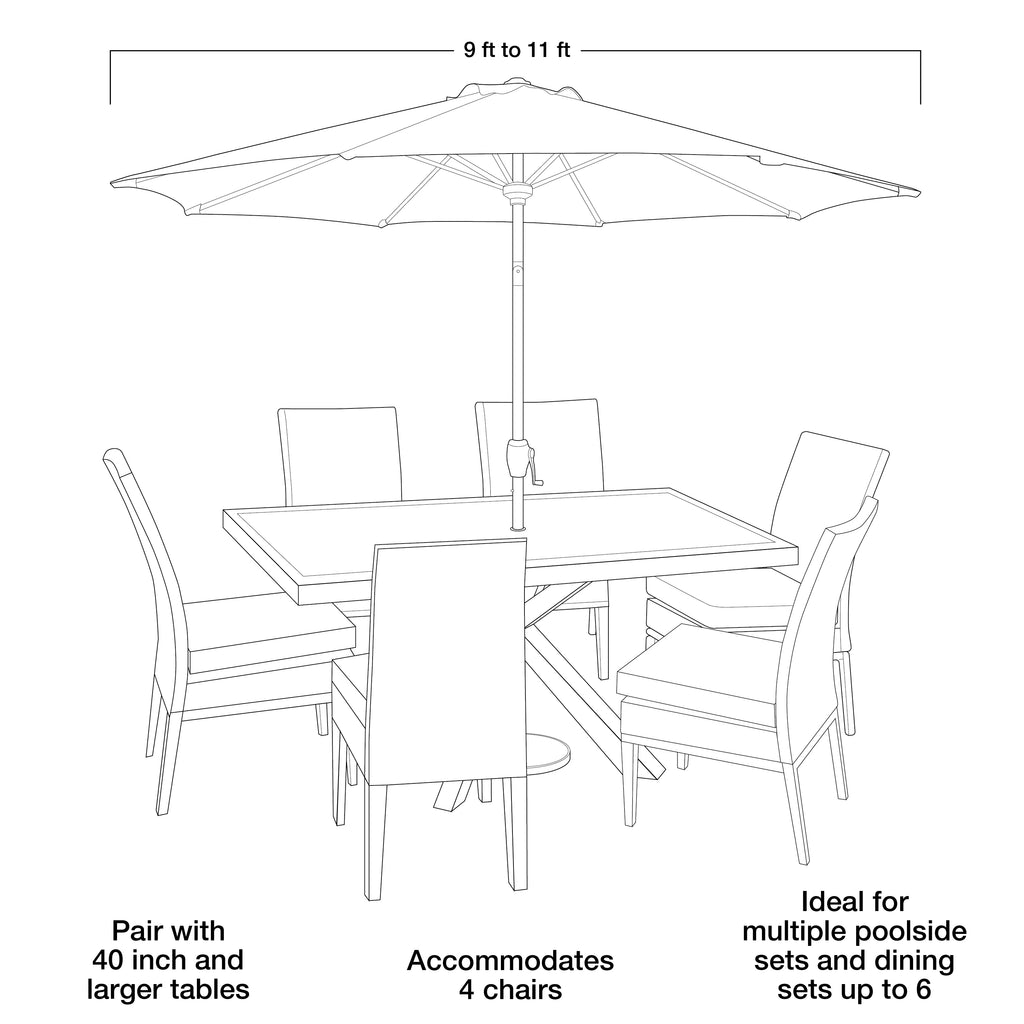 9' Patio Umbrella P116974