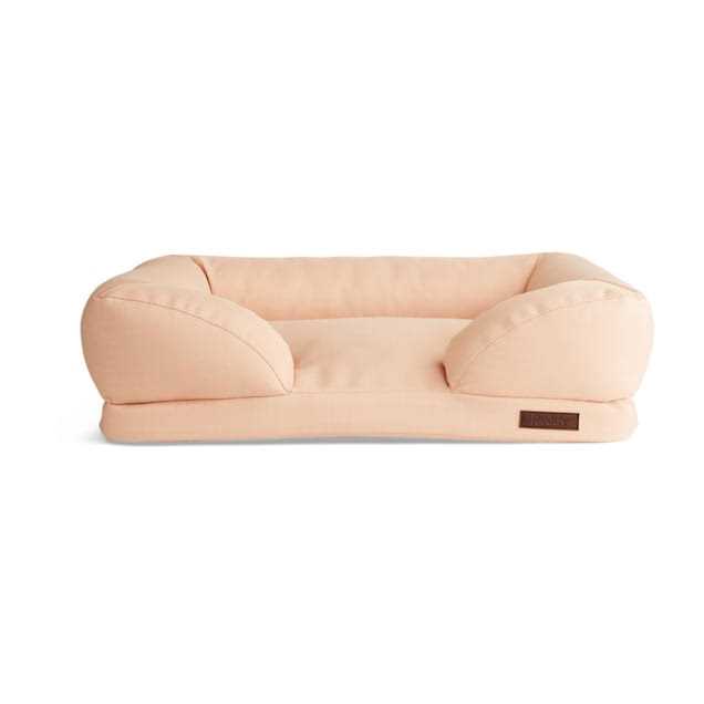 Recycled Fabric Pink Dog Bed T613559
