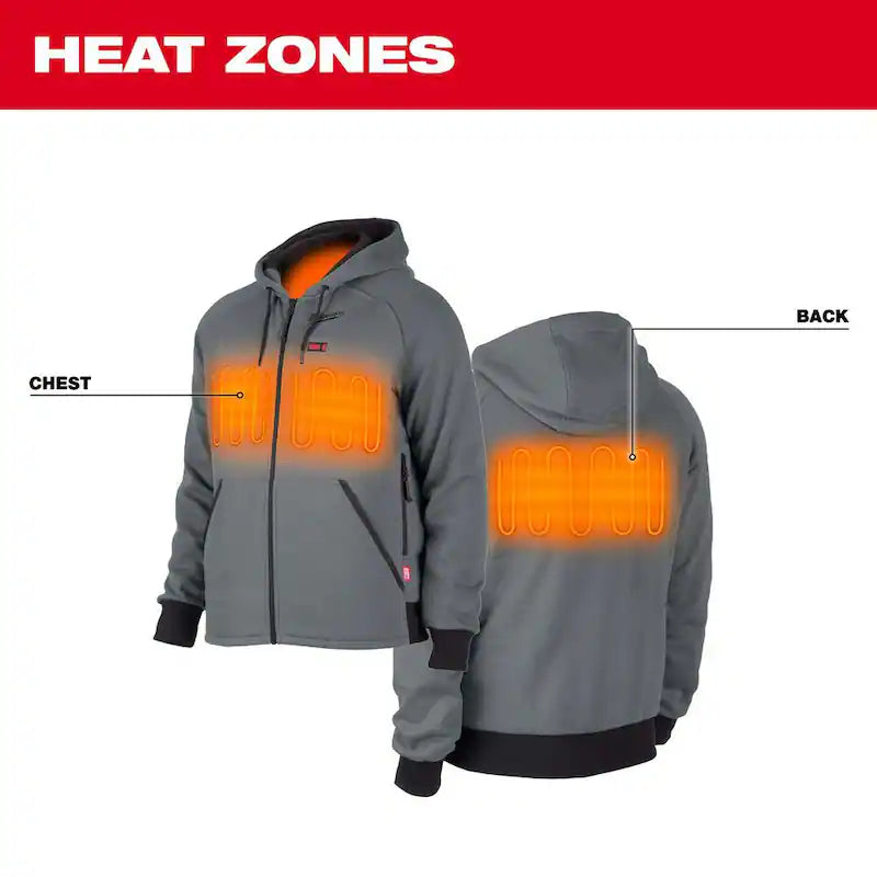 Men's 3X-Large Cordless Heated Jacket Hoodie L444