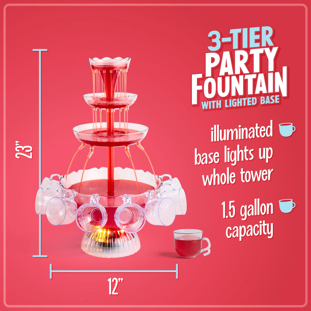 Lighted Party Fountain J77006