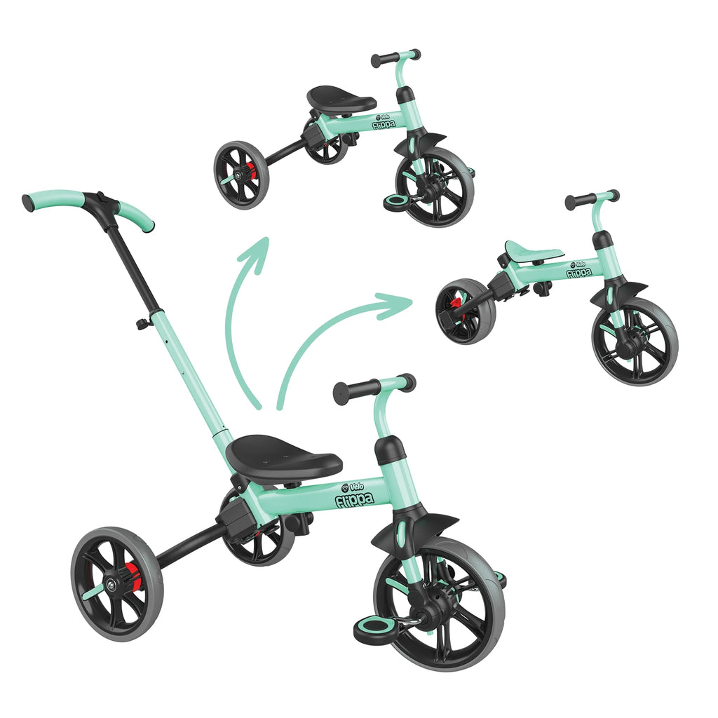 4-in-1 Triicycle to Balance Bike Q569693