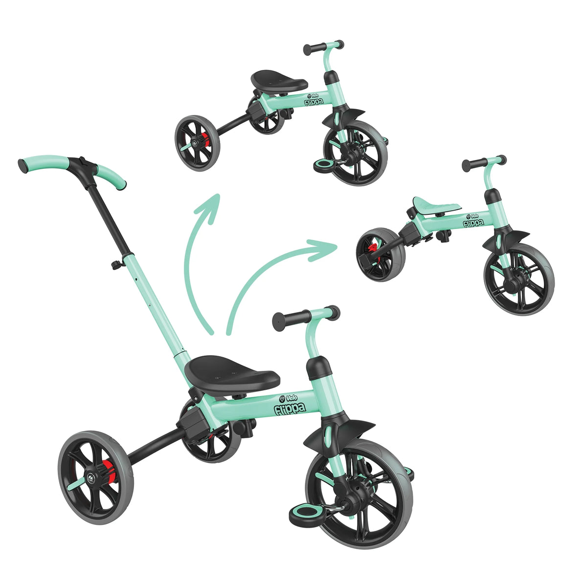 4-in-1 Triicycle to Balance Bike Q569693