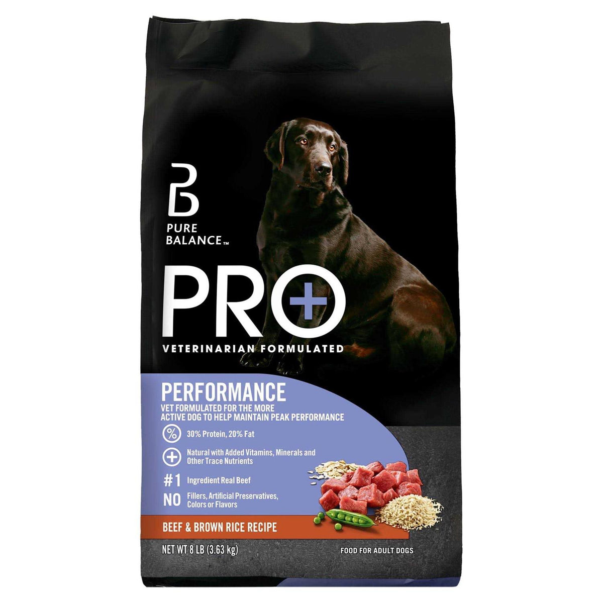 Beef & Brown Rice Recipe Dry Dog Food D976974