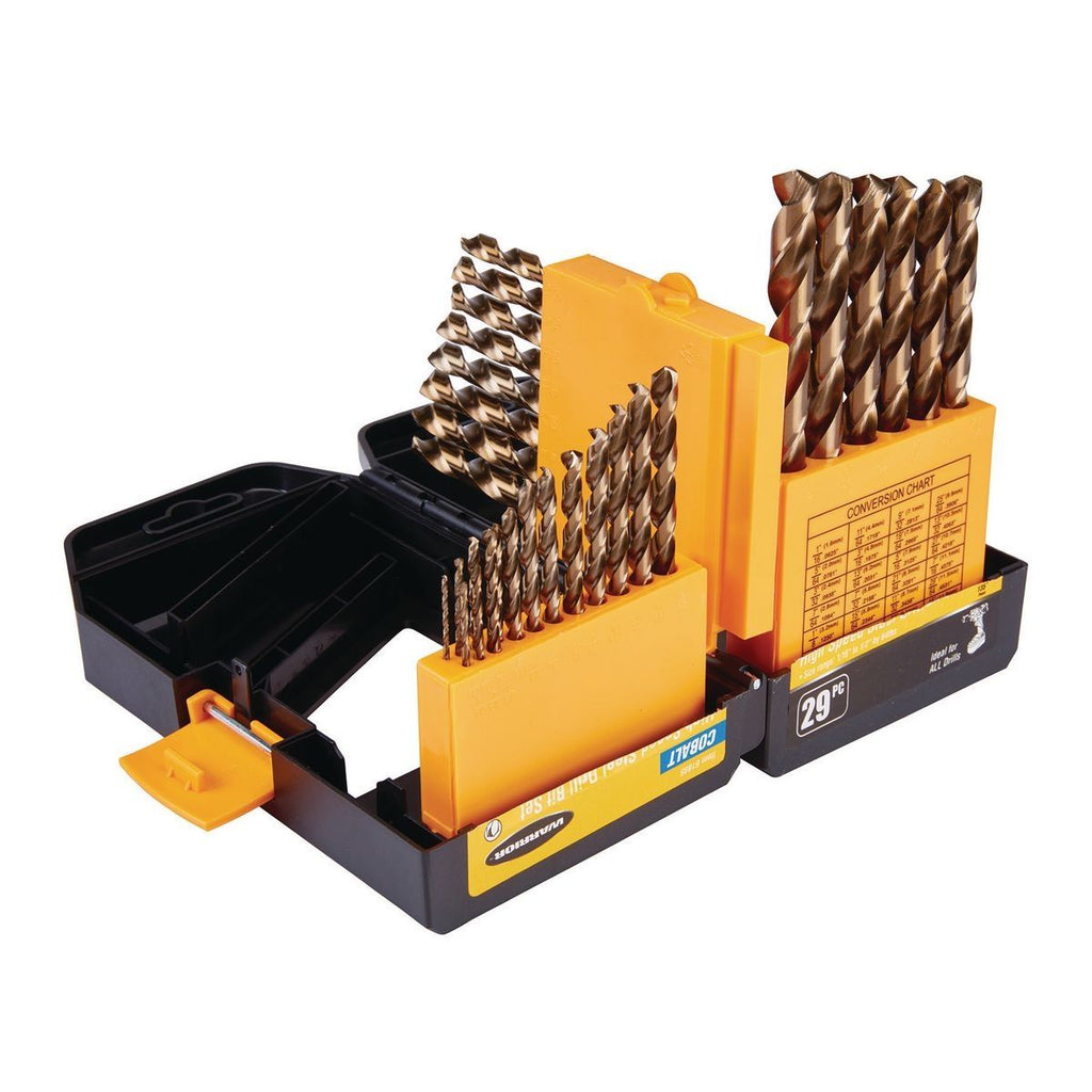 Cobalt Drill Bit Set, 29-Piece U80303