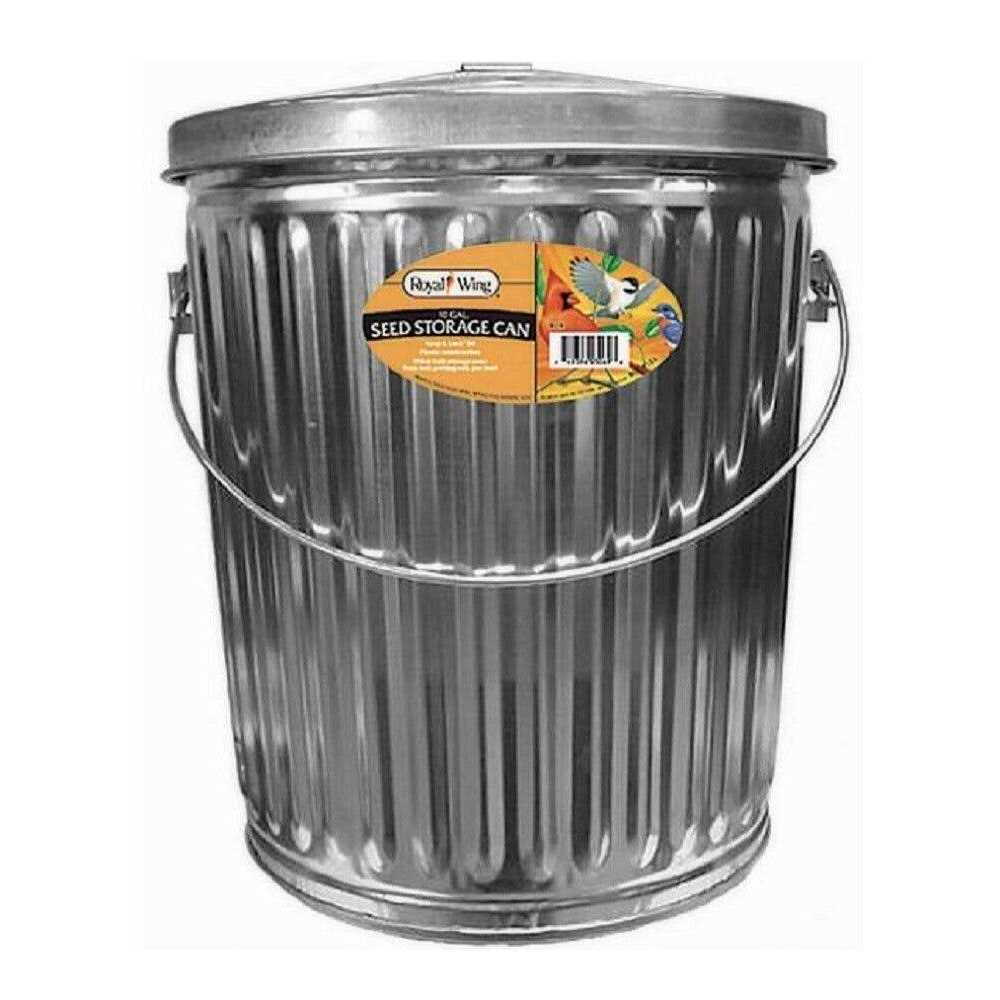 10 Gallons Capacity Bird Seed Storage Container B66895