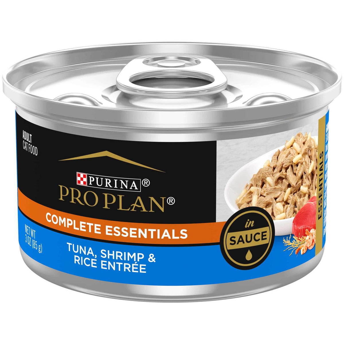 Tuna Shrimp & Rice Entree in Sauce Canned Cat Food Z93833