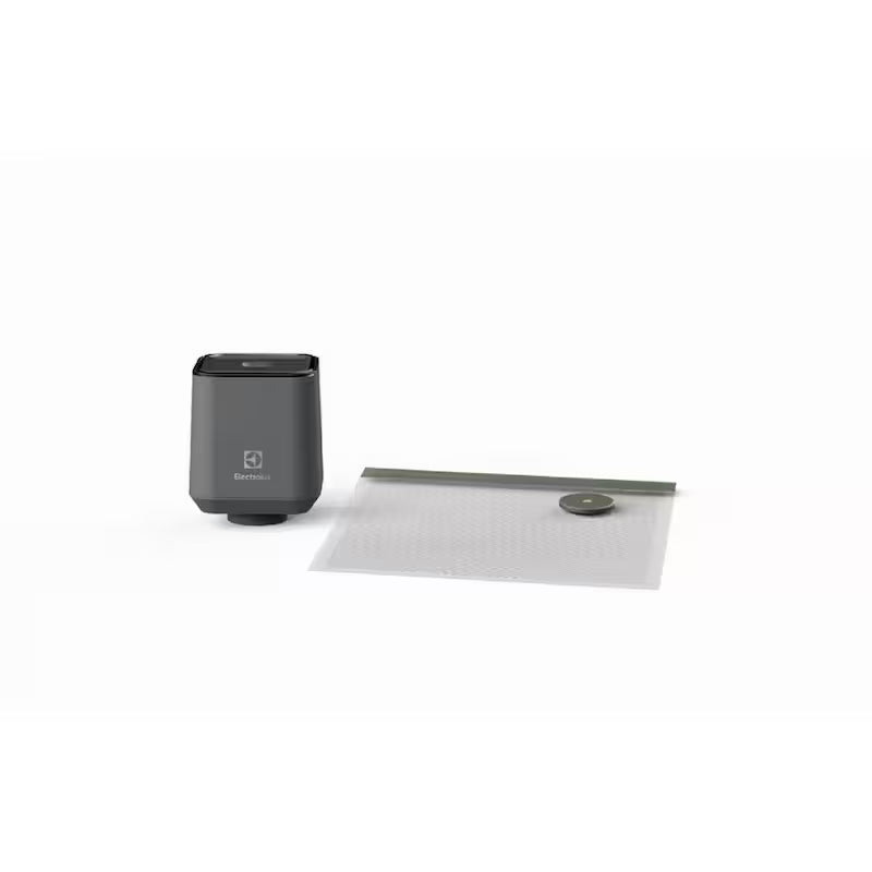 Grey Food Vacuum Sealer with Pump Starter Kit E278522