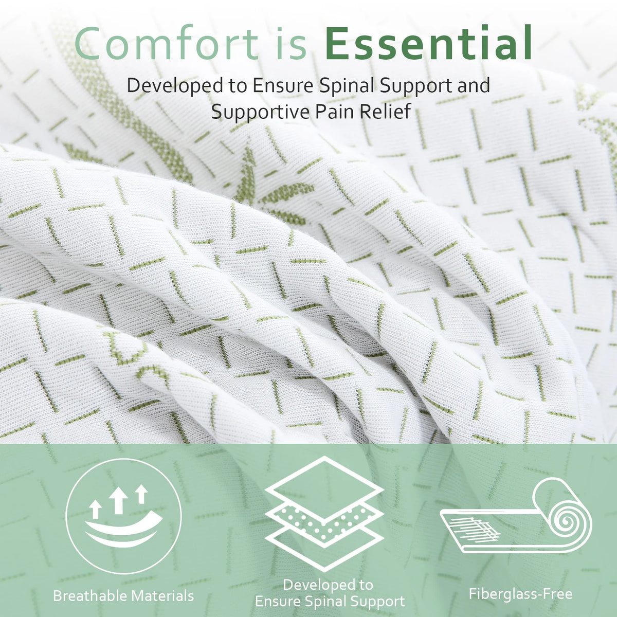Queen Size 8 Inch Gel Memory Foam Mattress H36788