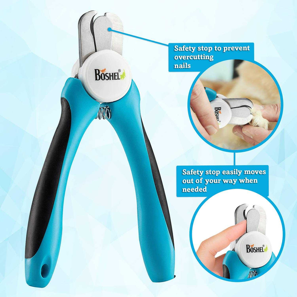 Dog Nail Clippers with Quick Sensor S5325