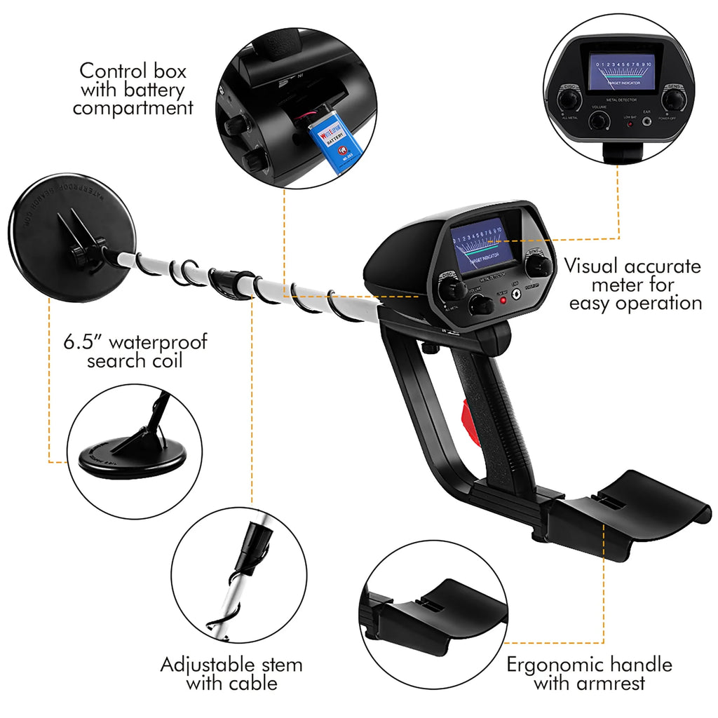 Waterproof Metal Detector J639