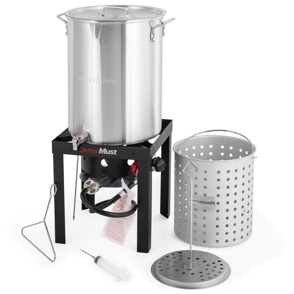 30 QT Seafood Boil Pot and Burner Kit G814