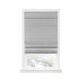 Grey Cordless Blackout Roman Window Shade O90367