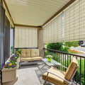 6' x 6' Beige Outdoor Roller Shade T265