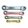 Metric Offset Ratcheting Wrench Set, 4 Piece F5123
