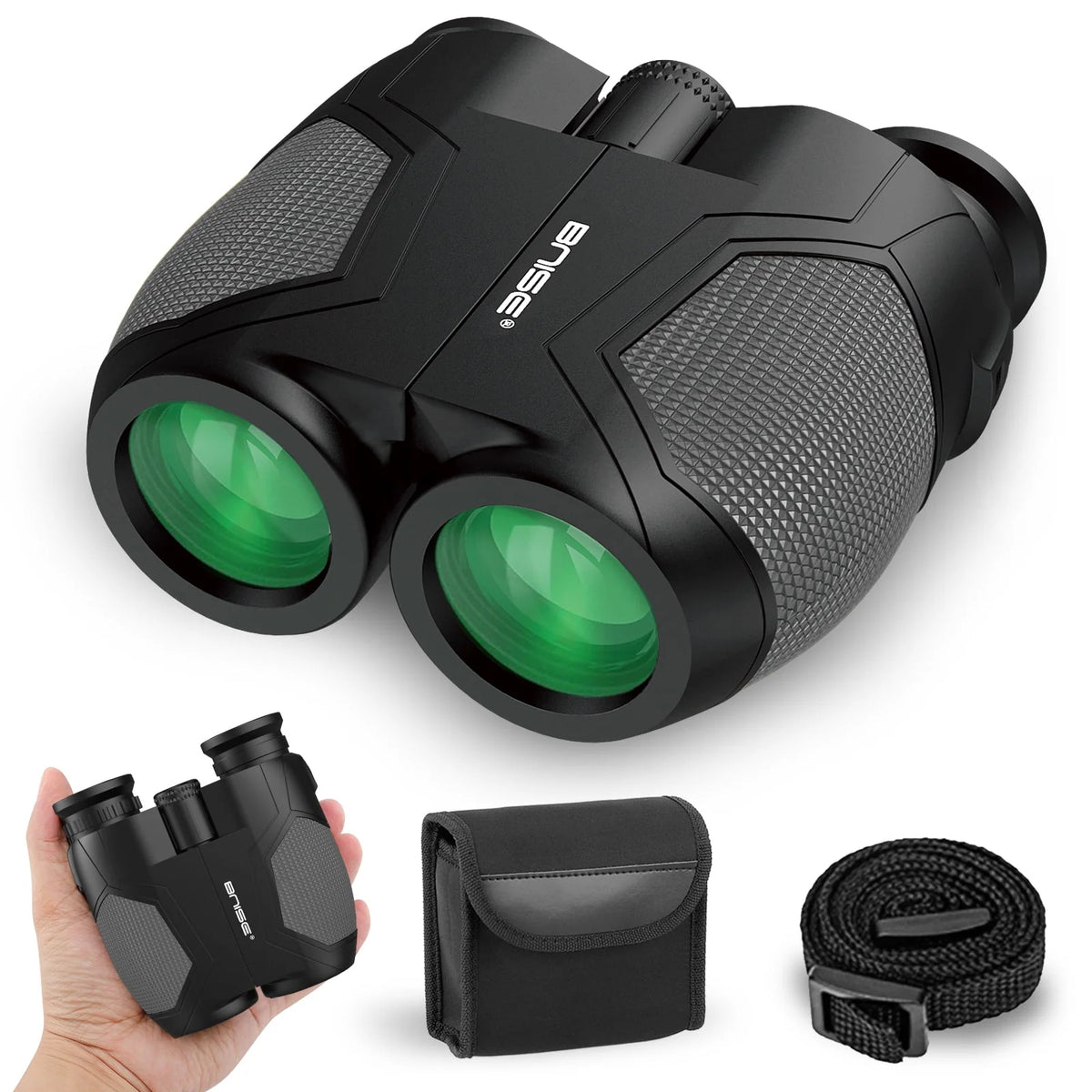 12x25 Compact Binoculars with FMC & BAK4 C15297