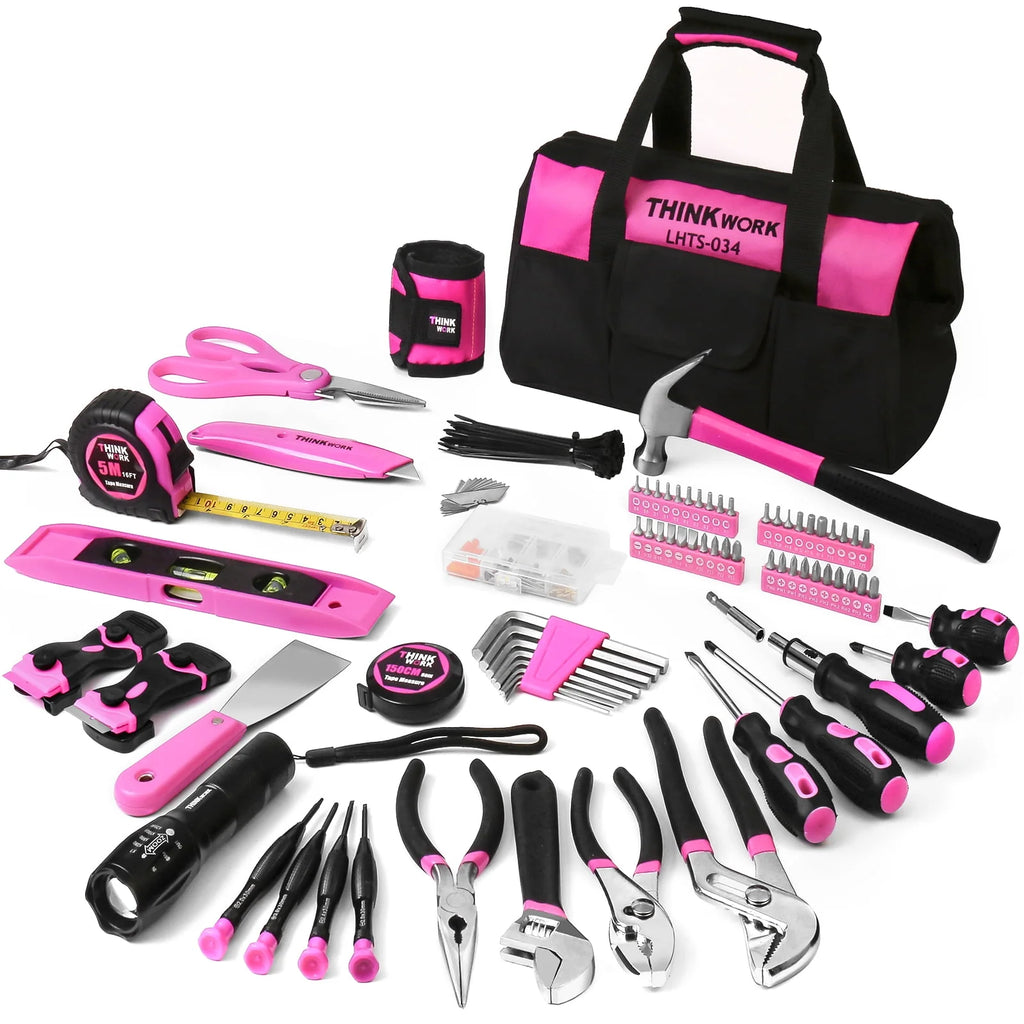 Pink 207 Piece Portable Tool Set B937