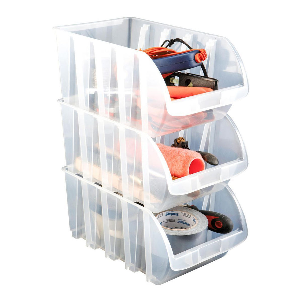 Clear Stacking Bin S86711